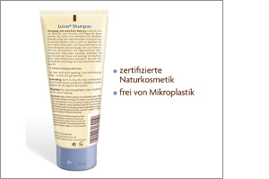 LUVOS Cosméticos naturais com champô de argila cicatrizante, 200 ml
