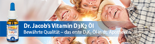 VITAMIN Óleo D3K2 Dr. Jacob's gotas, 20 ml