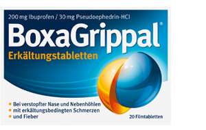 BOXAGRIPPAL Comprimidos a frio 200 mg/30 mg FTA, 20 unidades