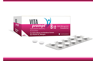 VITAPROMPT Comprimidos revestidos por película de 1000 microgramas, 100 unidades