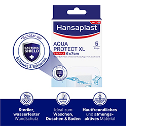 HANSAPLAST Tiras de gesso de cicatrização rápida, 8 unidades