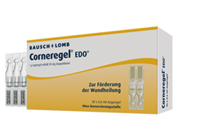 CORNEREGEL EDO Gel para os olhos, 30X0,6 ml