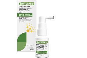 NATURALIS Spray para a boca e garganta, 20 ml