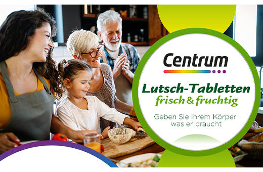 CENTRUM pastilhas frescas & pastilhas de fruta, 30 unidades
