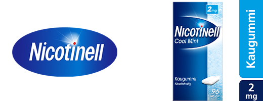 NICOTINELL Pastilha elástica Cool Mint 2 mg, 96 unid