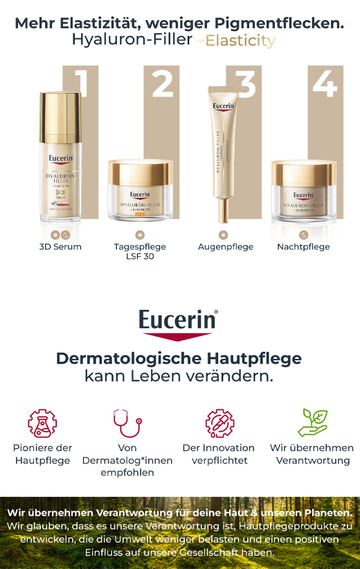EUCERIN Creme para as mãos Anti-Age Hyaluron-Filler+Elasti.Handcream, 75 ml