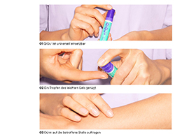 QIQU SOS Gel Reparador da Pele, 2X5 ml
