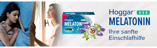 HOGGAR Melatonina DUO Cápsulas para dormir, 30 Cápsulas