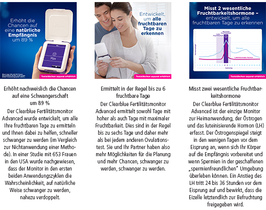 CLEARBLUE Monitor de Fertilidade 2.0, 1 pc
