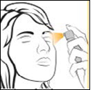 POSIFORLID Spray para os olhos, 15 ml