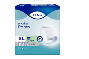 TENA PANTS super XL Calças descartáveis, 12 unidades