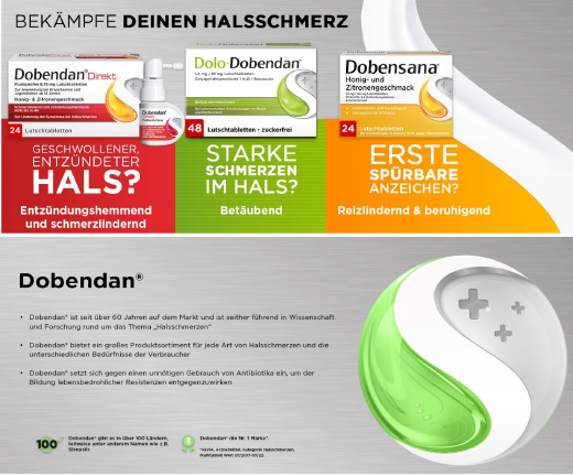 DOLO-DOBENDAN 1,4 mg/10 mg pastilhas, 48 unid
