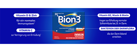 BION 3 comprimidos, 30 unidades