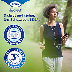 TENA LADY Almofadas discretas ultra mini, 28 unidades