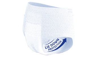 TENA PANTS Calças descartáveis nocturnas super M, 10 unidades