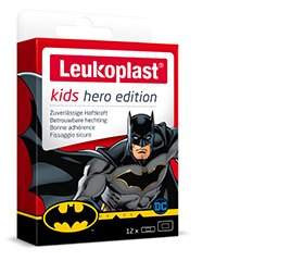 LEUKOPLAST tiras para crianças herói Batman Mix, 12 unidades