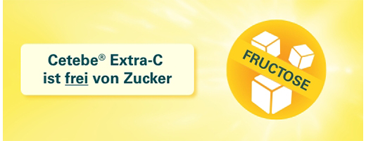CETEBE Extra-C 600 mg comprimidos mastigáveis, 60 unid