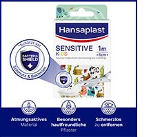 HANSAPLAST Pensos infantis sensíveis 6 cmx1 m, 1 pc