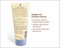 LUVOS Cosméticos naturais com champô de argila cicatrizante, 200 ml