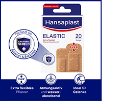 HANSAPLAST Tiras elásticas de gesso, 20 peças