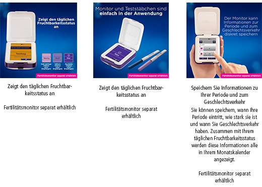 CLEARBLUE Tiras de teste Fertility Monitor 30+3, 33 pcs
