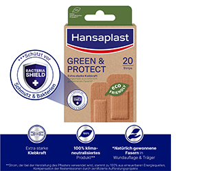 HANSAPLAST Verde & Proteger as tiras de gesso, 20 unid