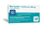 IBU-LYSIN 1A Pharma 400 mg comprimidos revestidos por película, 10 unidades