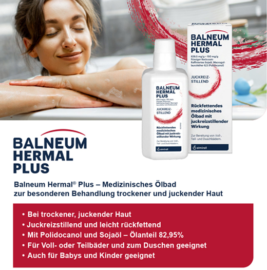 BALNEUM Aditivo de banho líquido Hermal plus, 200 ml