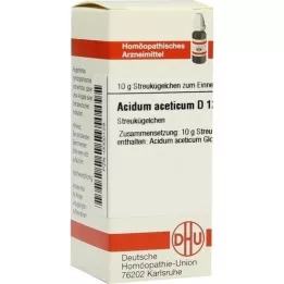 ACIDUM ACETICUM D 12 glóbulos, 10 g