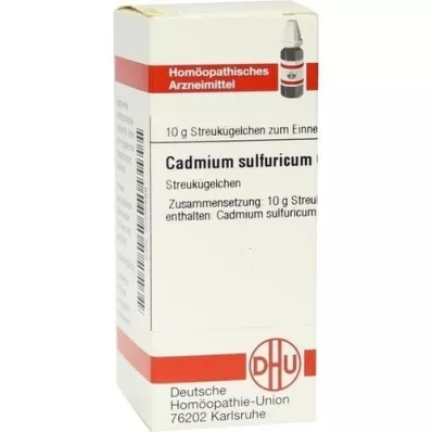 CADMIUM SULFURICUM C 30 glóbulos, 10 g