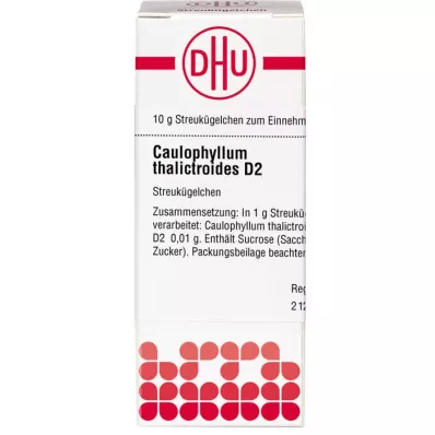 CAULOPHYLLUM THALICTROIDES D 2 glóbulos, 10 g