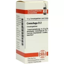 CIMICIFUGA D 2 glóbulos, 10 g