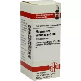 MAGNESIUM SULFURICUM Glóbulos C 200, 10 g