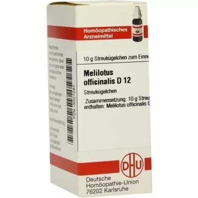 MELILOTUS OFFICINALIS D 12 glóbulos, 10 g MELILOTUS OFFICINALIS D 12 glóbulos, 10 g