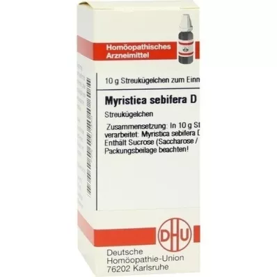 MYRISTICA SEBIFERA D 200 glóbulos, 10 g
