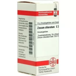 ZINCUM CHLORATUM C 30 glóbulos, 10 g