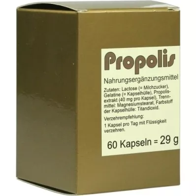 PROPOLIS CÁPSULAS, 60 unid