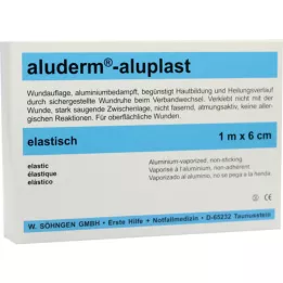 ALUDERM aluplast Wundverb.Pfl.6 cmx1 m estável, 1 peça