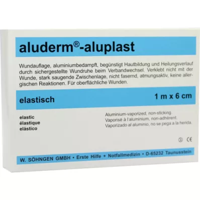 ALUDERM aluplast Wundverb.Pfl.6 cmx1 m estável, 1 peça ALUDERM aluplast Wundverb.Pfl.6 cmx1 m estável, 1 peça