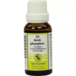 ACIDUM PHOSPHORICUM KOMPLEX Diluição No.25, 20 ml