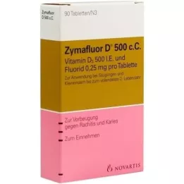 ZYMAFLUOR Comprimidos D 500 C C, 90 unidades