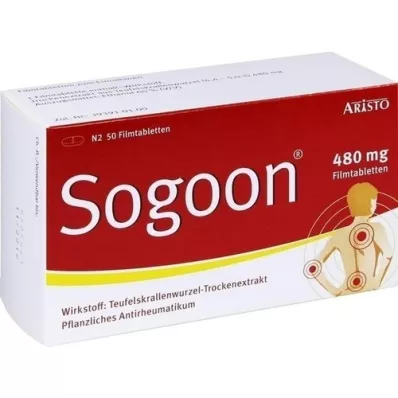 SOGOON Comprimidos revestidos por película de 480 mg, 50 unidades