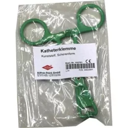 KATHETERKLEMME plástico em formato de tesoura, 1 peça