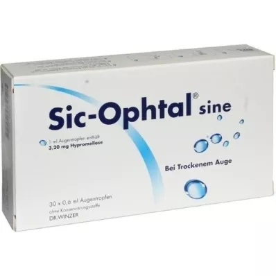 SIC OPHTAL sua visão Colírio, 30X0,6 ml