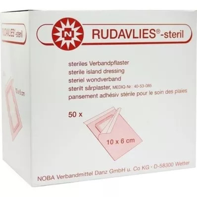 RUDAVLIES-penso penso estéril 6x10 cm, 50 un RUDAVLIES-penso penso estéril 6x10 cm, 50 un