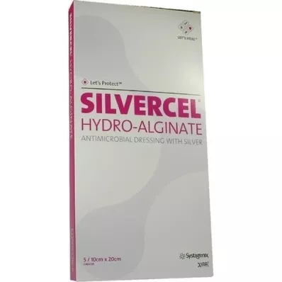 SILVERCEL Ligadura de hidroalginato 10x20 cm, 5 un SILVERCEL Ligadura de hidroalginato 10x20 cm, 5 un