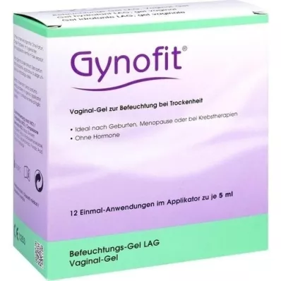 GYNOFIT Gel vaginal para umedecimento, 12X5 ml