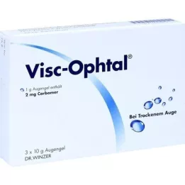 VISC OPHTAL Gel para os olhos, 3X10 g