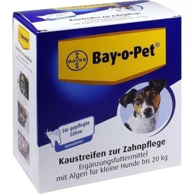 BAY O PET Tira de mastigação dentária para cães pequenos, 140 g BAY O PET Tira de mastigação dentária para cães pequenos, 140 g