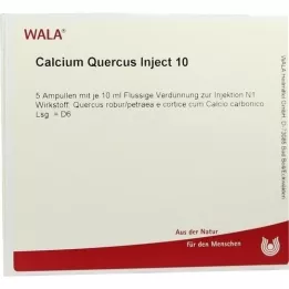 CALCIUM QUERCUS Injetar 10 ampolas, 5X10 ml